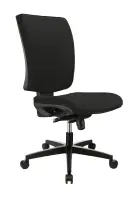 BOLZANO ASYN židle kancelářská, BONDAI BN7 (8033) - látka černá